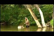 Brad fishing in the wilderness